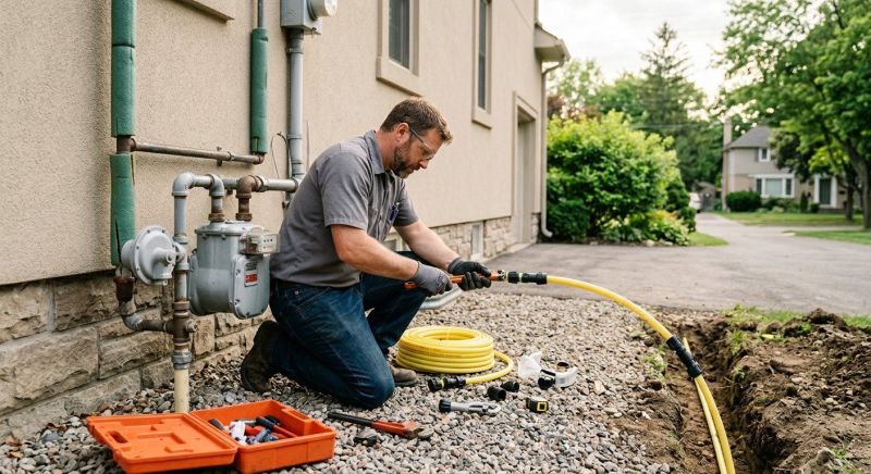 Gas Line Plumbing in Sacramento, CA