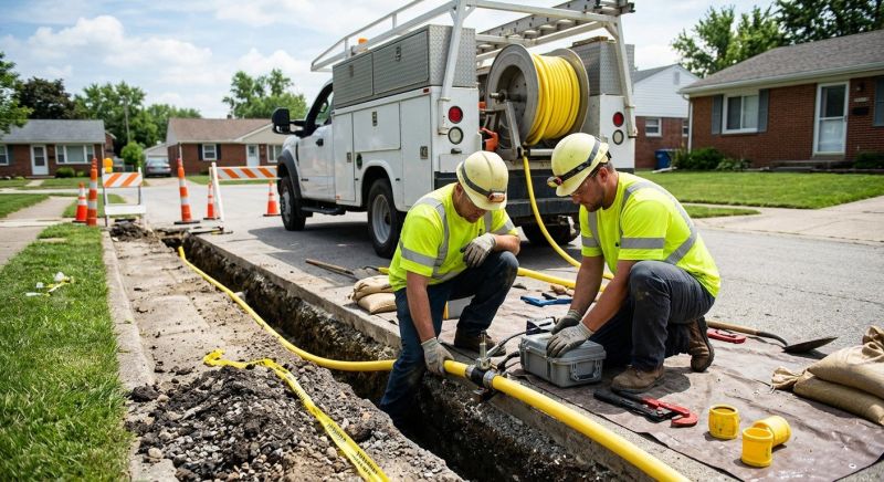 Gas Line Rerouting in Sacramento, CA