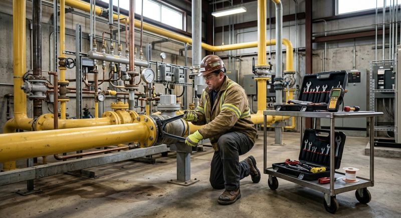Commercial Gas Line Repair in Denver County, CO