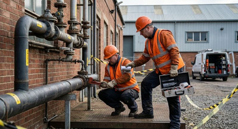 Commercial Gas Line Service in Sacramento, CA