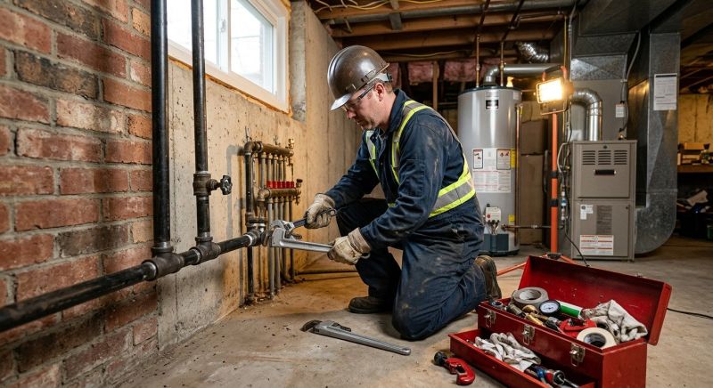 Gas Line Plumbing in Fredericksburg, VA