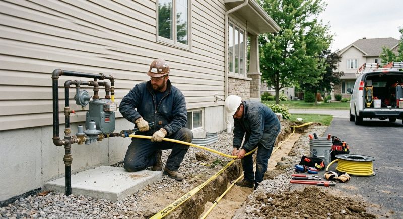 Gas Line Relocation in Sacramento, CA
