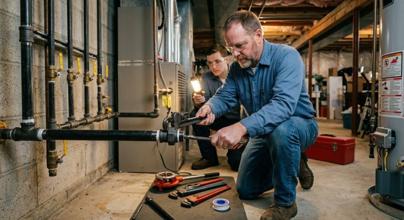 Gas Plumbing Installation in Austin, TX