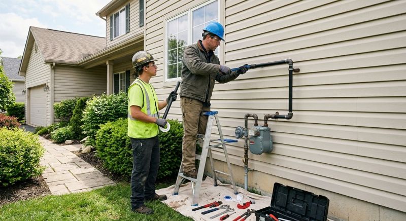 Home Gas Line Installation in Sacramento, CA