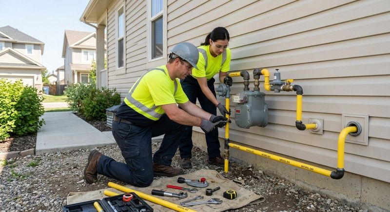 Natural Gas Line Installation in Sacramento, CA