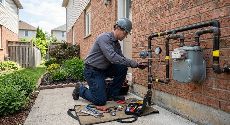 Natural Gas Plumbing in Fredericksburg, VA