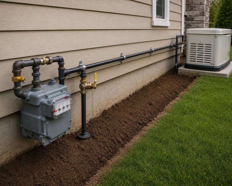 Residential Gas Piping in Sacramento, CA