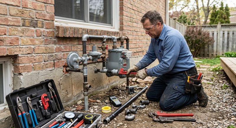 Residential Gas Plumbing in Fredericksburg, VA