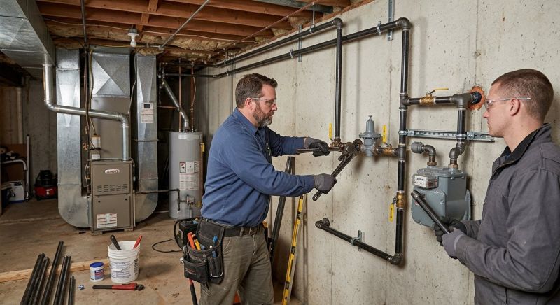 Residential Gas Plumbing in Fredericksburg, VA