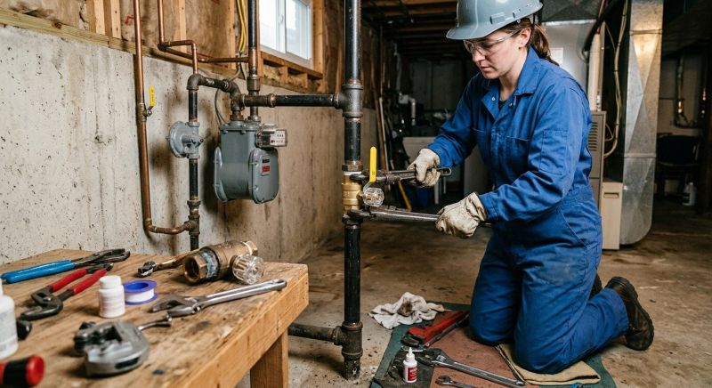 Residential Gas Plumbing in Annapolis, MD