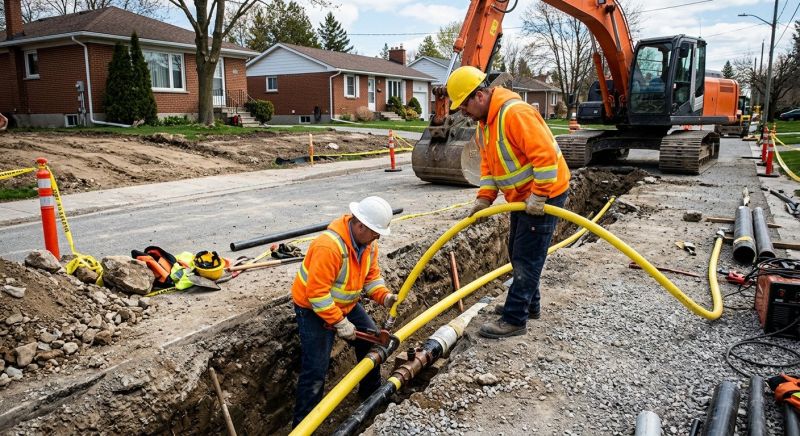 Underground Gas Line Service in Sacramento, CA