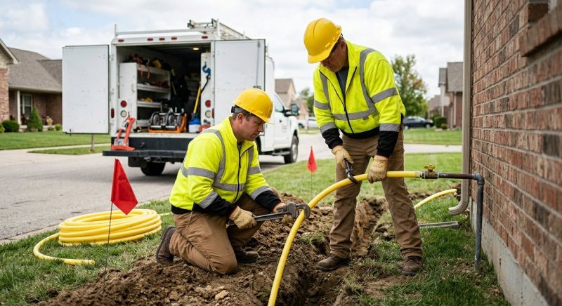 Underground Gas Line Service in Fort Lauderdale, FL